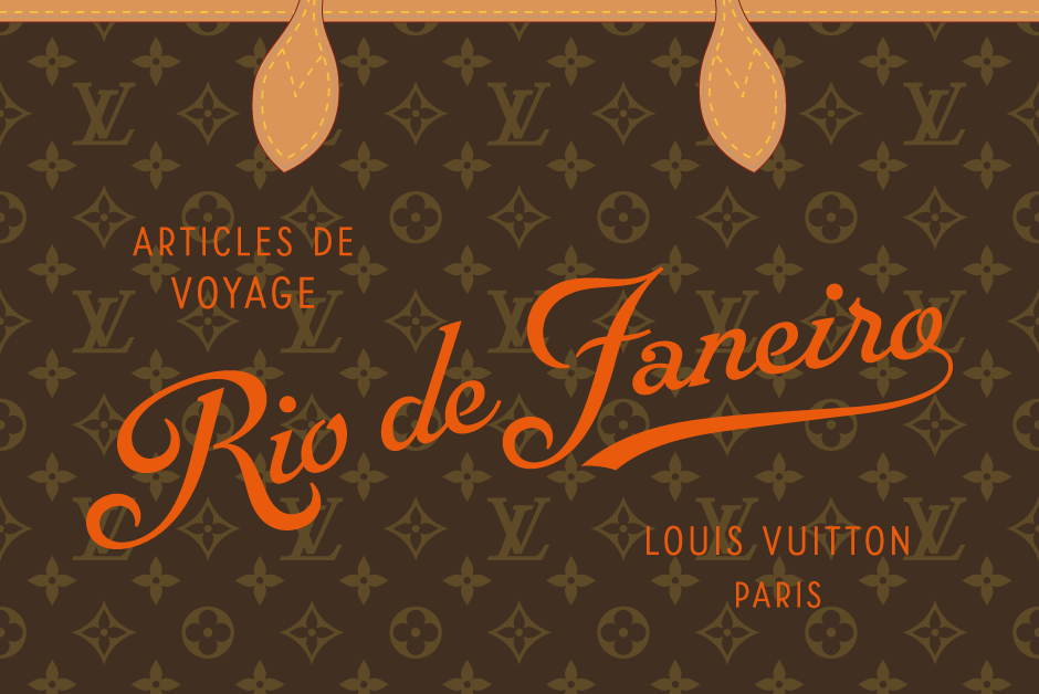 Louis Vuitton Invitation — Jollyseul Calligraphy