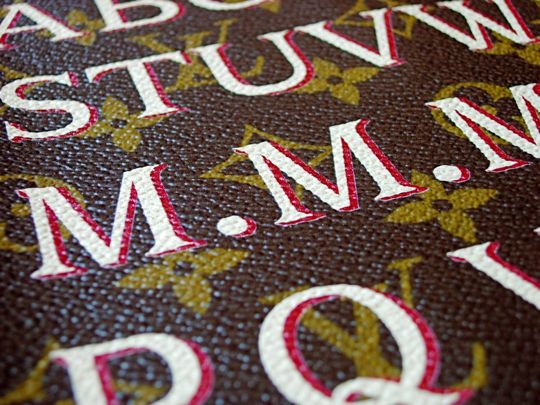 Louis Vuitton Magazine  Custom Typefaces on Behance